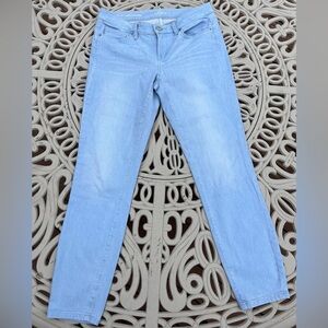 LOFT Blue Skinny Jeans Classic Denim Style